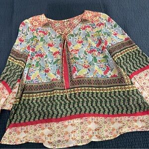 Casual multicolor top